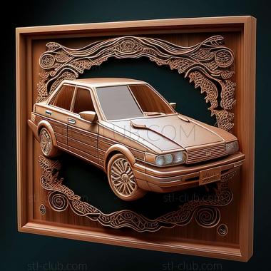 3D модель Toyota Mark II Qualis (STL)